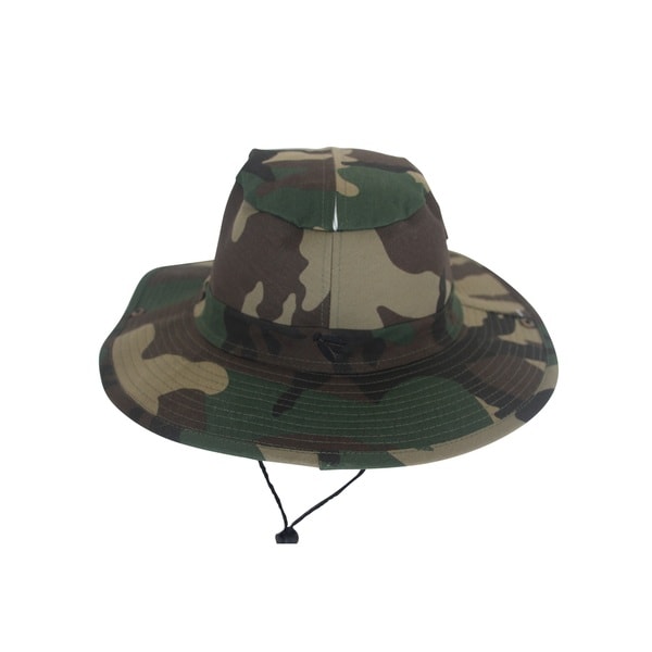 Bughat Trailblazer Mosquito Net Safari Camo Unisex Sun and Bug