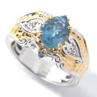 Michael Valitutti Teal Kyanite Ring