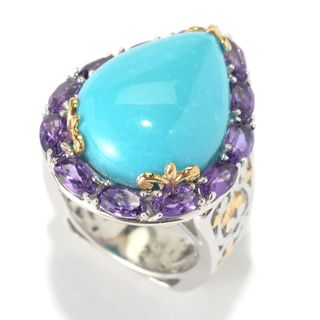 Michael Valitutti Sleeping Beauty Turquoise Ring