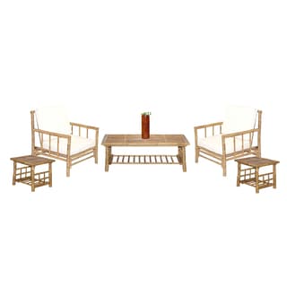 Chai 6-piece Natural Bamboo Patio Set (Vietnam)