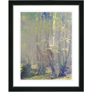 Studio Works Modern 'Spring Forest' Framed Fine Wall Art Print