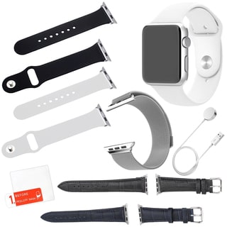 Apple Watch Sport 38mm with Screen Protector and 5 Additional Straps