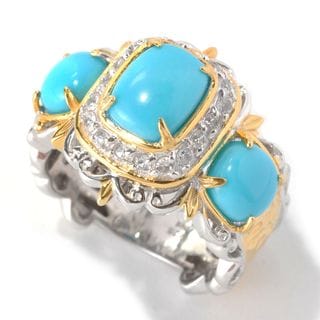 Michael Valitutti Sleeping Beauty Turquoise Ring