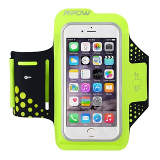 Mpow Sweat Proof Running & Exercise Armband with Key Holder & Reflective Band for iPhone 6, 6S, Samsung Galaxy S6