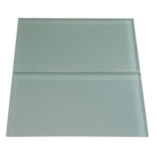 Surf Green 6x12 Lush Glass Subway Tile
