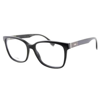 Fendi FF 0055 7SY Black Plastic Square Eyeglasses 54mm