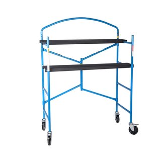 Hico Sfd0403 Mini Scaffold Step Ladder/ 33-pound Capacity/ 5-feet High