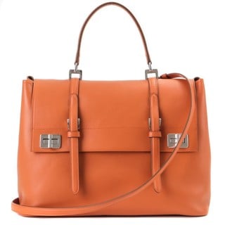 prada leather shoulder bag - Tan Designer Handbags - Overstock.com Shopping - The Best Prices ...