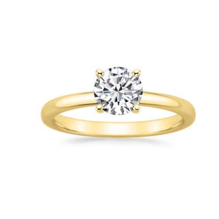 14k Gold 2ct TDW GIA Certified Round-cut Diamond Engagement Ring (J, I1)