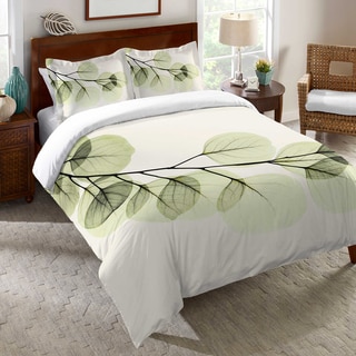 Laural Home X-Ray Leaf Duvet Cover