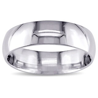 Miadora Signature Collection Solid Platinum Wedding Band