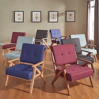 INSPIRE Q Emilia Mid Century Danish Modern Arm chair