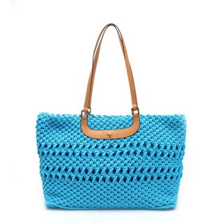prada leather tote handbag - Blue,Leather Tote Bags - Overstock.com Shopping - The Best Prices ...