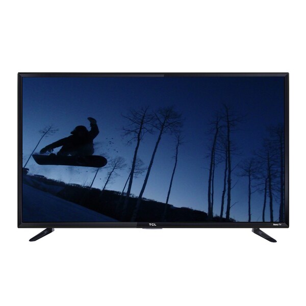 Tcl 48-inch Roku HDTV 1080p 120hz Smart Led with Wifi-48fs3750 (Refurbished)