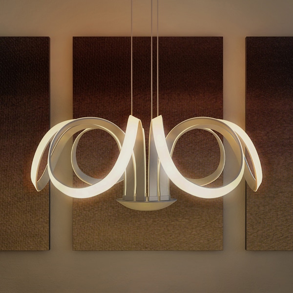Vonn Lighting Capella 30-inches LED Adjustable Hanging Light Modern ... Vonn Lighting Capella 30-inches LED Adjustable Hanging Light Modern ...