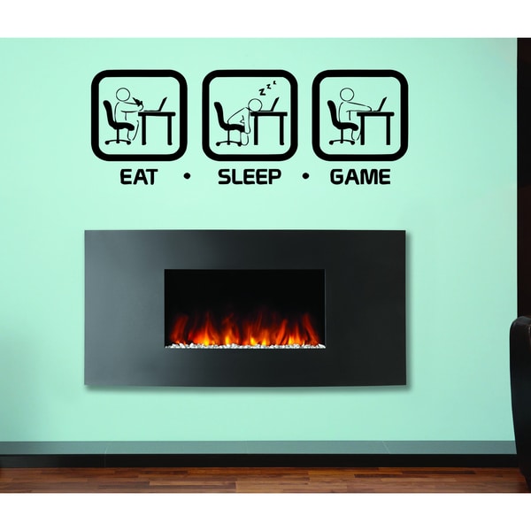 Eat Sleep Game Wall Art Sticker Decal