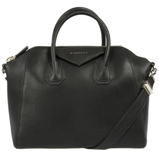 Celine Micro Black Leather Luggage Bag Tote - 13812228 - Overstock ...