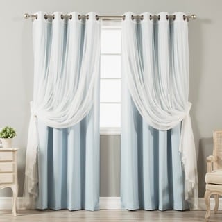 Curtain Sets With Valance Sheer Orange Curtains