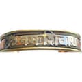 Copper 'Om Namo Shiva' Bracelet (India)