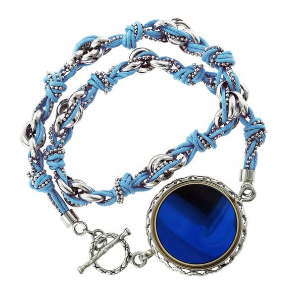 GlamFit Jewelry Ariel Sterling Silver Fitness Tracking Bracelet