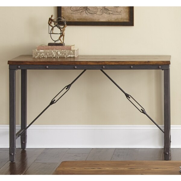 Greyson Living Alessa Sofa Table 18760722 Overstock Simple Living Seneca Xx Black Grey Reclaimed Wood Sofa Table