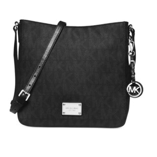 Michael Kors Jet Set Travel Black Crossbody Handbag