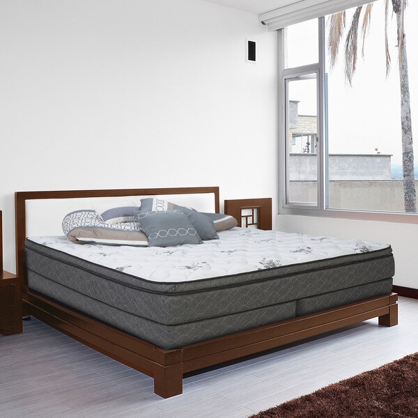 Wolf Twilight Pillow-top Queen-size Innerspring Mattress Set