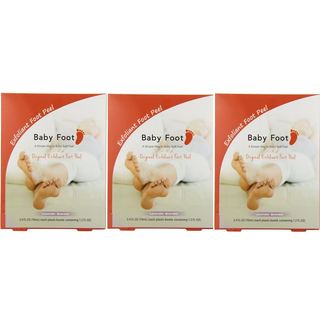 Baby Foot Lavender Easy Pack 1.2-ounce Exfoliant Foot Peel (Pack of 3)