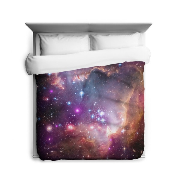 Sharp Shirter Under The ""wing"" of The Small Magellanic Cloud Duvet Cover