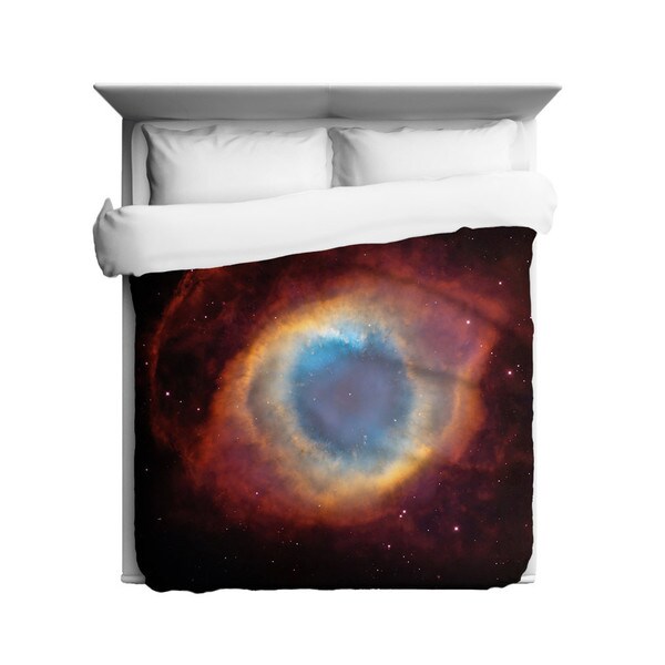 Sharp Shirter Helix Nebula/ Cosmos/ Eye of God Duvet Cover