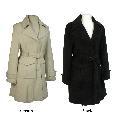 Nicole Women's Angora Blend Belted Coat
