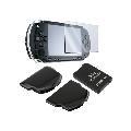 Screen Protector, Battery Door Back Cover for Sony PSP 2000 3000 Slim