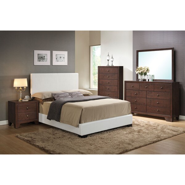 Ireland III White Full-size Bed