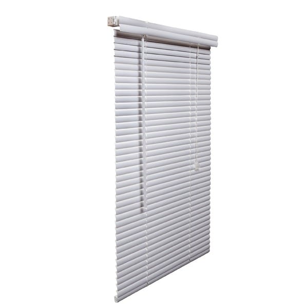 1-inch x 31-40.5-inches White Vinyl Blinds