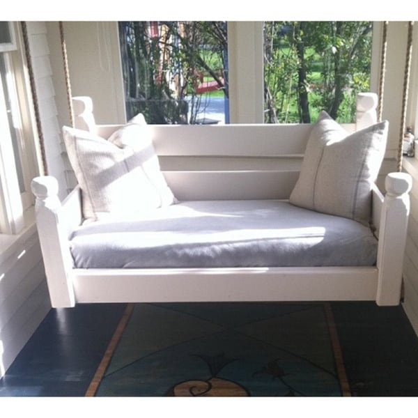 Swing Beds Online Original Traditional 39-inch x 75-inch Twin Swing Bed with Mattress
