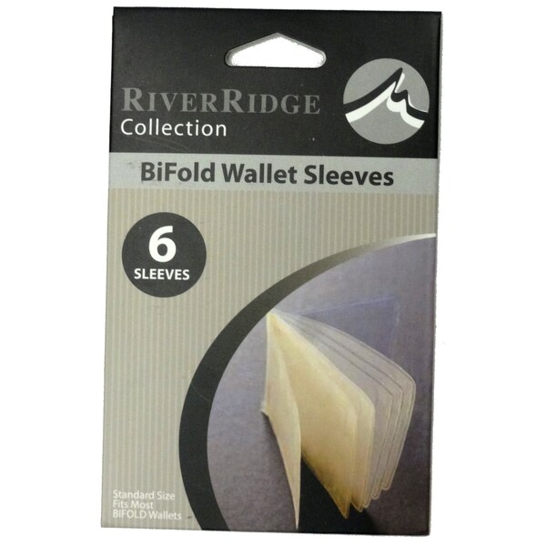 Punita Group Bi Fold Wallet Sleeves 6-count