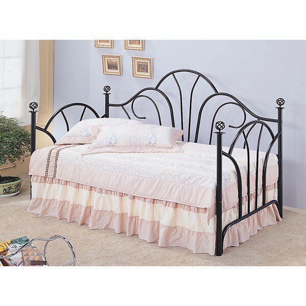 Coaster Black Metal Twin Daybed