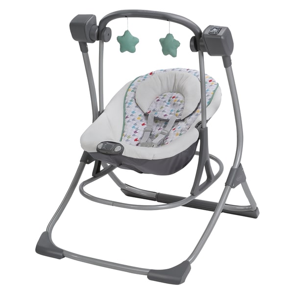 Graco Lambert Multicolored Plastic Duet Swing Plus Rocker