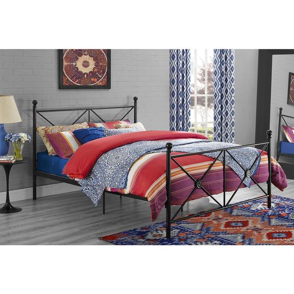 DHP Lubin Black Queen Bed