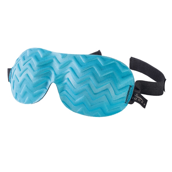 Bucky Blue Jade Chevron Sleep Eye Mask