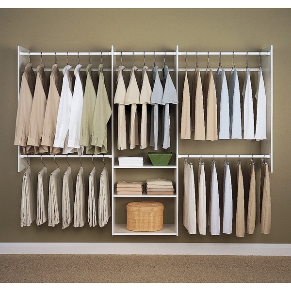 Allen Roth Closet Anizer Installation Instructions Winda 7 Allen Roth 8 Ft X 6 83 Antique White Wood Closet Kit Luxury Dressing Room With Lowes Anizers Systems Dark Brown Wooden Storage And