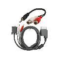 Xbox 360 - HD VGA AV Cable + RCA To 3.5MM Adapter - By Eforcity
