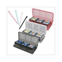 8 Stylus Pens + 3 Colored Game Card Cases for Nintendo DS Lite