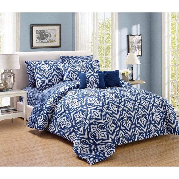 10-Piece Native Comforter and Sheet Set