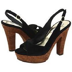 Steve Madden Monikaa Black Suede Sandals