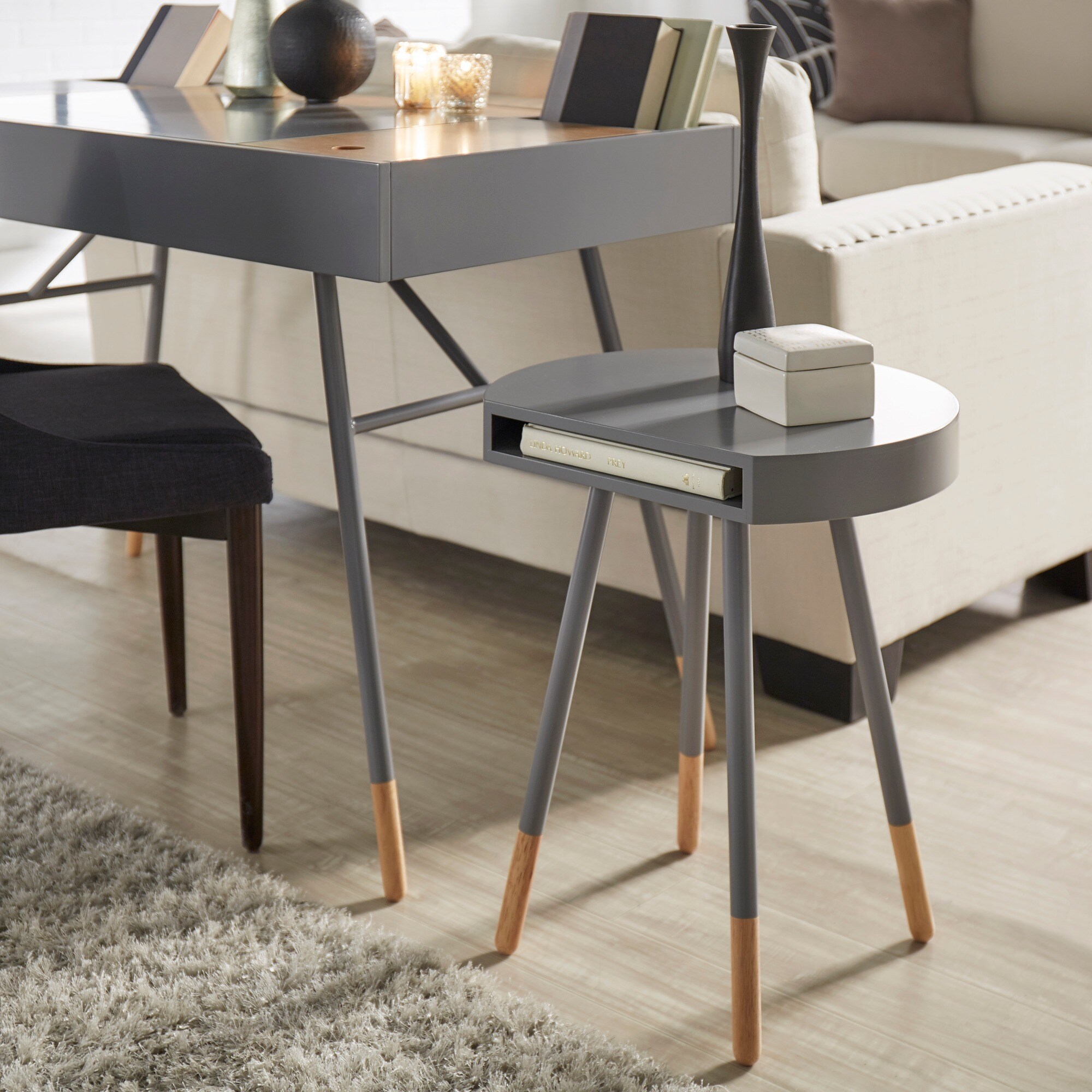 Marcella Paintdipped Round End Table Inspire Q Modern Ebay - Marcellapaintdippedroundendtableinspireq marcella paintdipped round end table inspire q modern ebay - marcellapaintdippedroundendtableinspireq