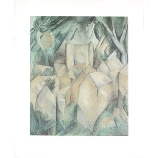 Georges Braque La Roche Guyon Inch X Inch Poster