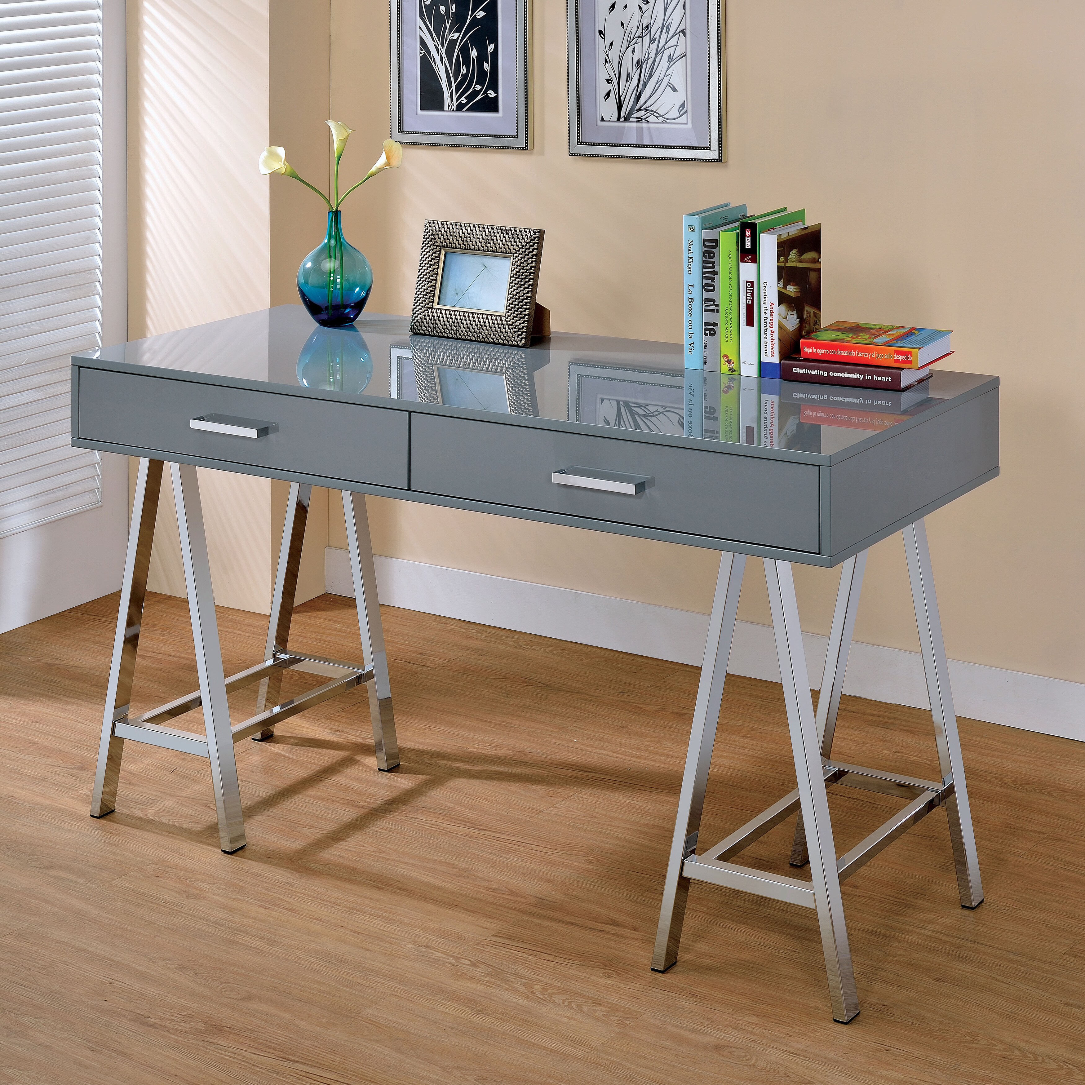 Furniture Of America Worcher Modern High Gloss Drawer Angled - Furnitureofamericaworchermodernhighgloss furniture of america worcher modern high gloss drawer angled - furnitureofamericaworchermodernhighgloss