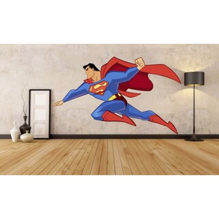 Full Color Superman Full Color Decal, Superman Full color sticker, Superman wall art  Sticker Decal size 33x39