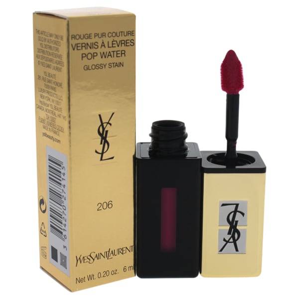 ysl rouge pur couture vernis à lèvres water stain